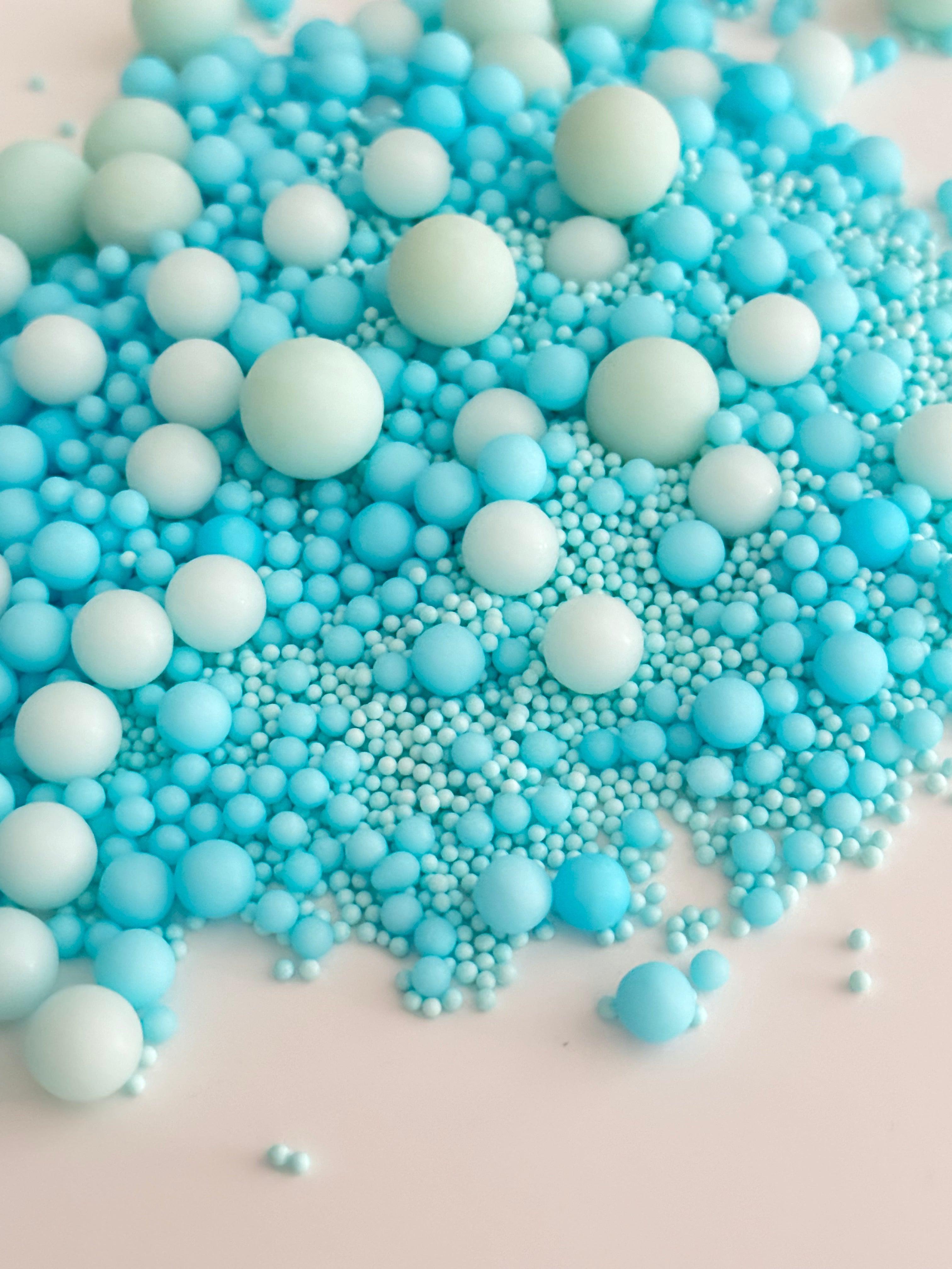 Buy Blue Matte Sprinkles Mix for Cakes & Cupcakes