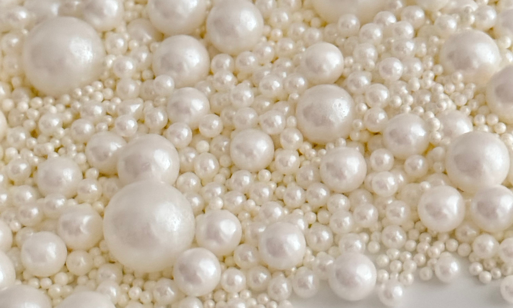 White Pearl Sprinkles | Sprinkle Magic