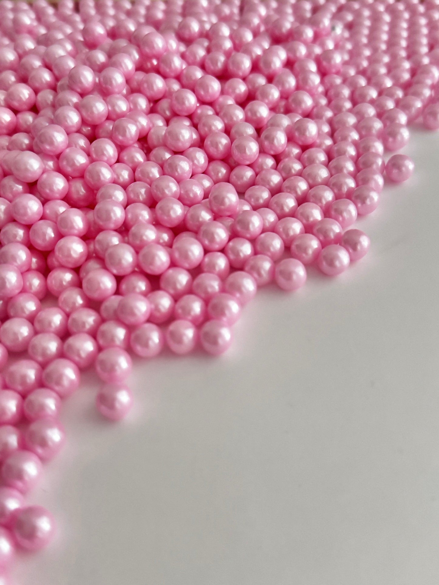 Pink Pearl Sprinkles - Halal, Vegan, Gluten & Dairy-Free - Sugary Solutions