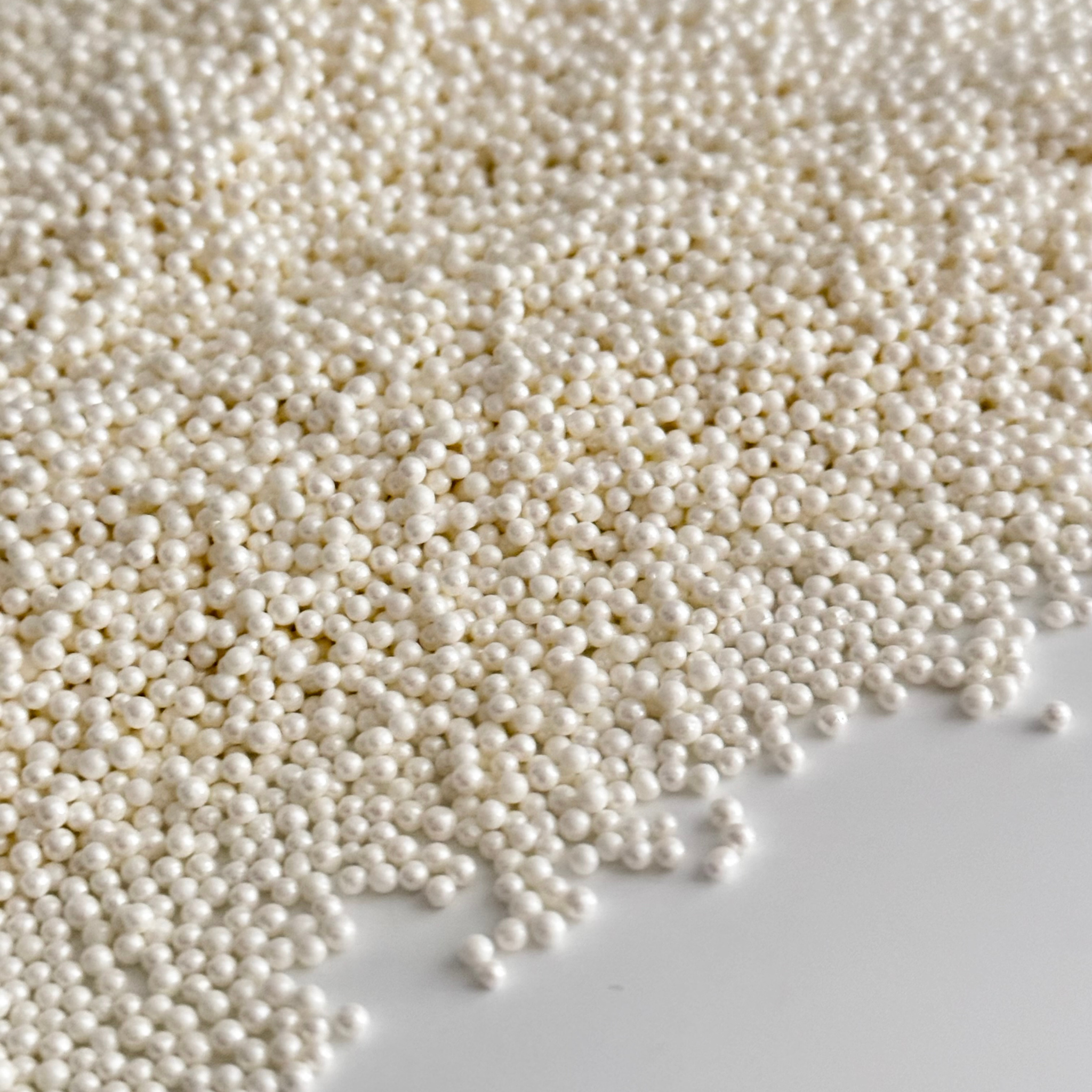 White Pearl Sprinkles 2mm | Sprinkle Magic