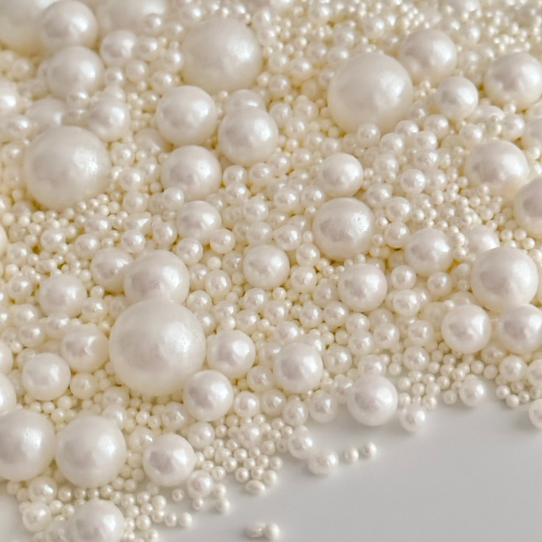 White Pearl Sprinkles Mix | Sprinkle Magic