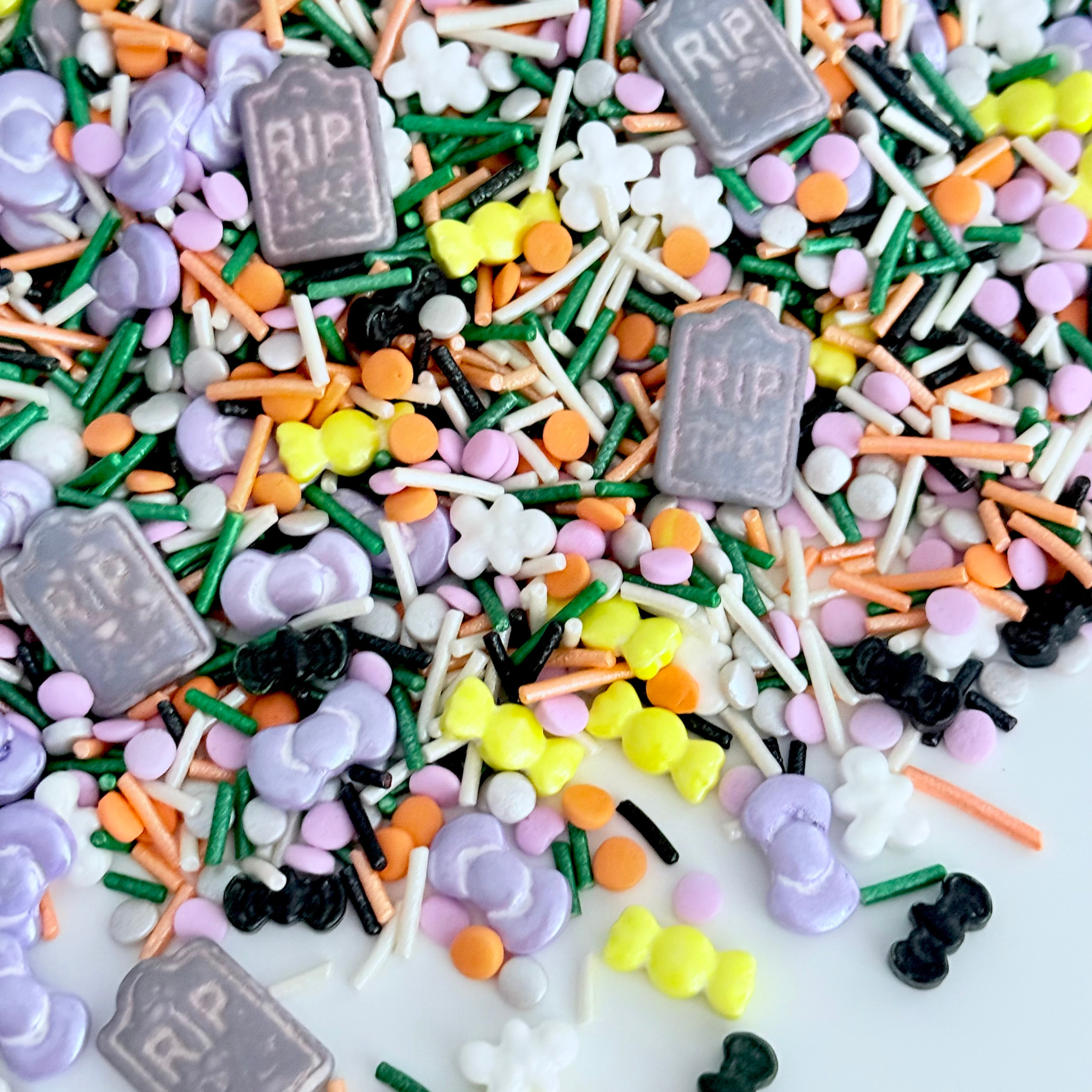 Halloween Ghostly Sprinkle Mix - Sugary Solutions