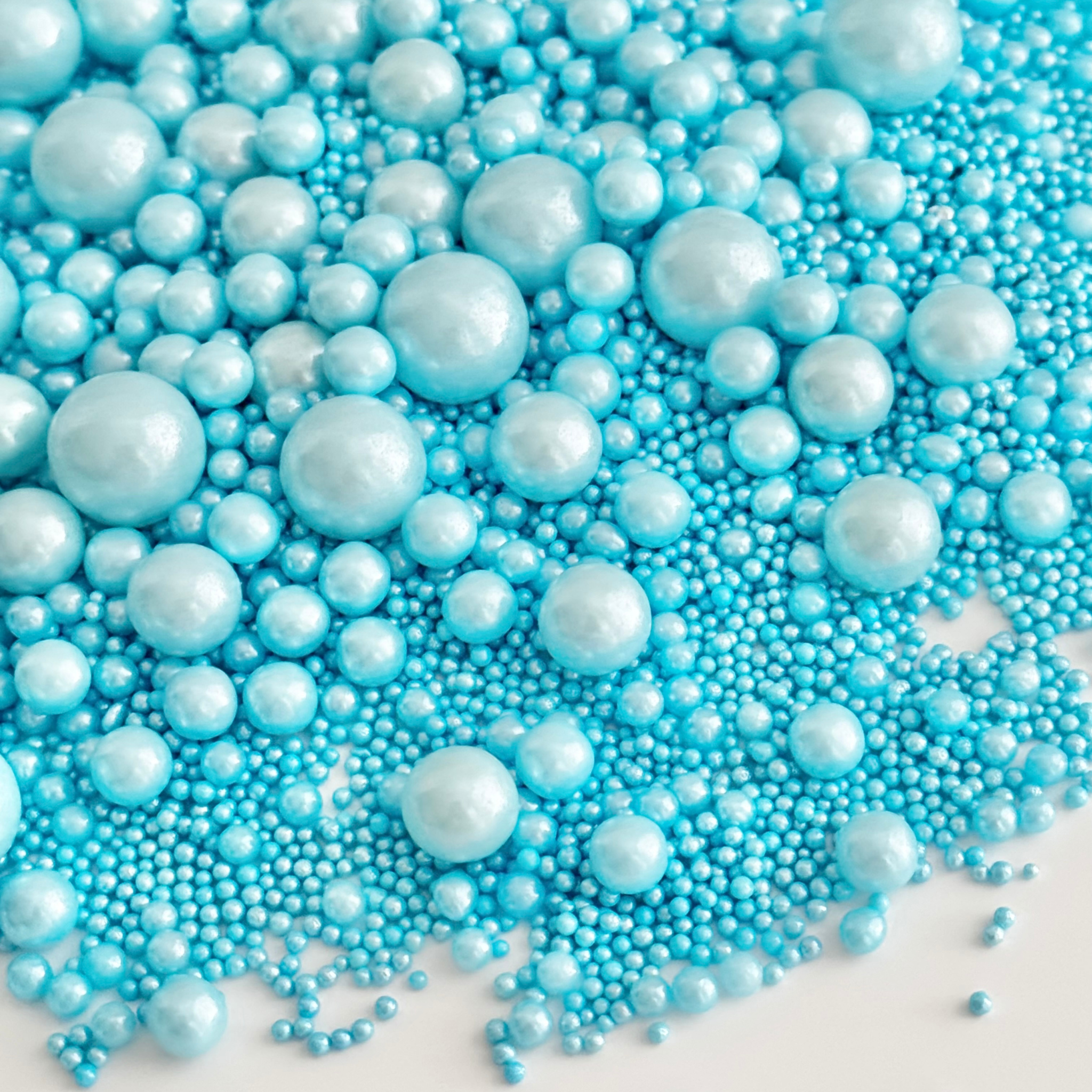 Blue Pearl Sprinkles Mix - 1kg Wholesale - Sugary Solutions