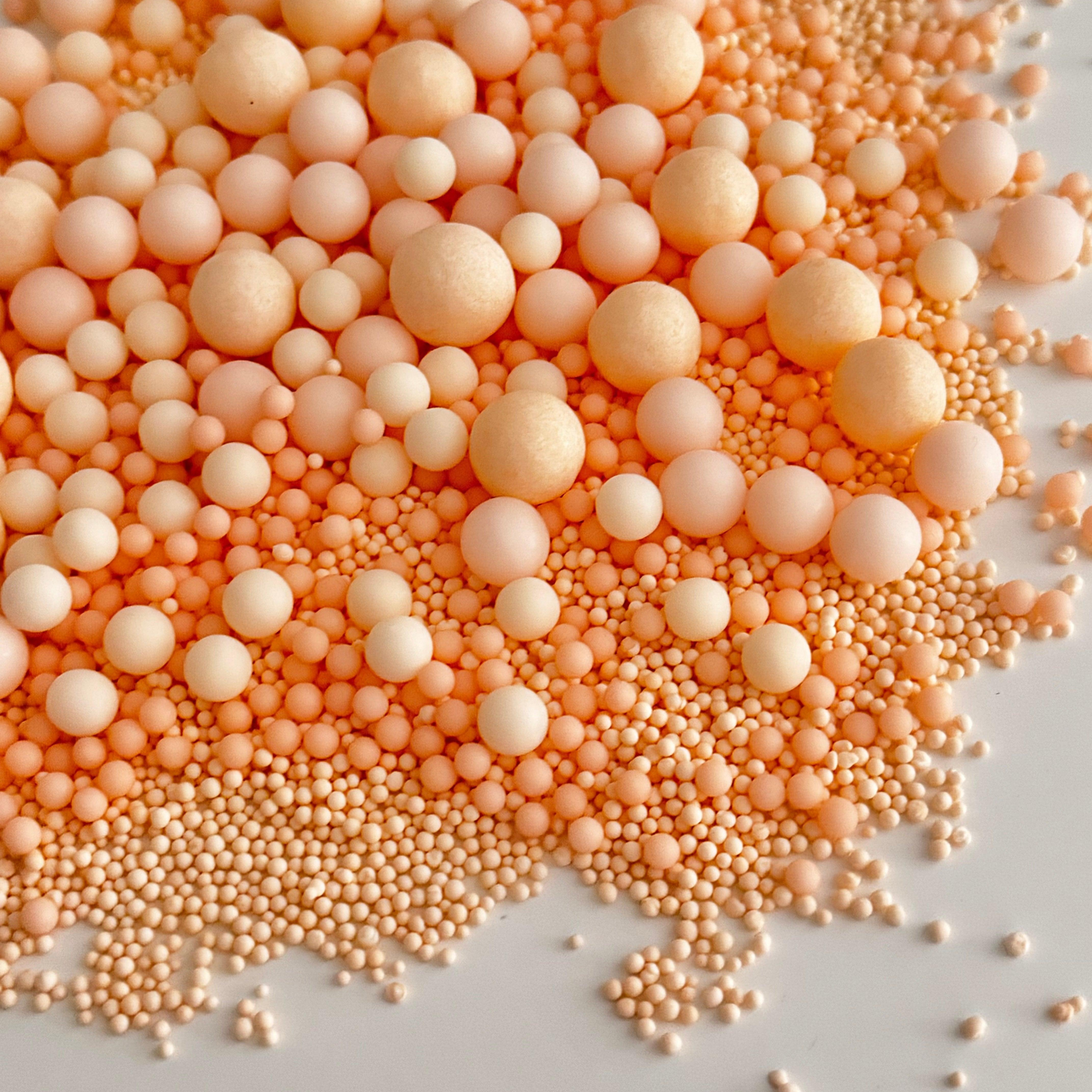Peach Matte Sprinkles Mix - 1kg Wholesale - Sugary Solutions